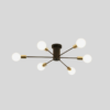 TEC 1420 PLAFON X6 NEGRO DOR