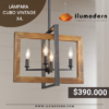 TEC 1452 Lámpara cubo vintage x4.