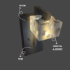 APL 1179 APL CUBO AJEDREZ X1 EN NEGRO MATE. - Image 2